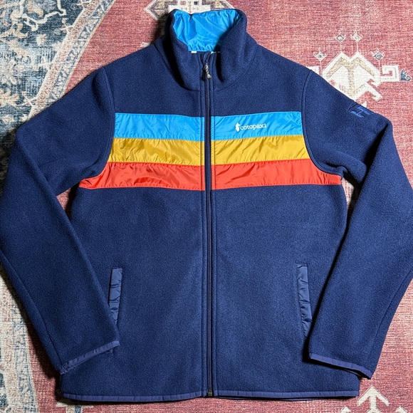 COTOPAXI Teca Fleece Full-Zip Jacket Navy Size Medium - Picture 13 of 15